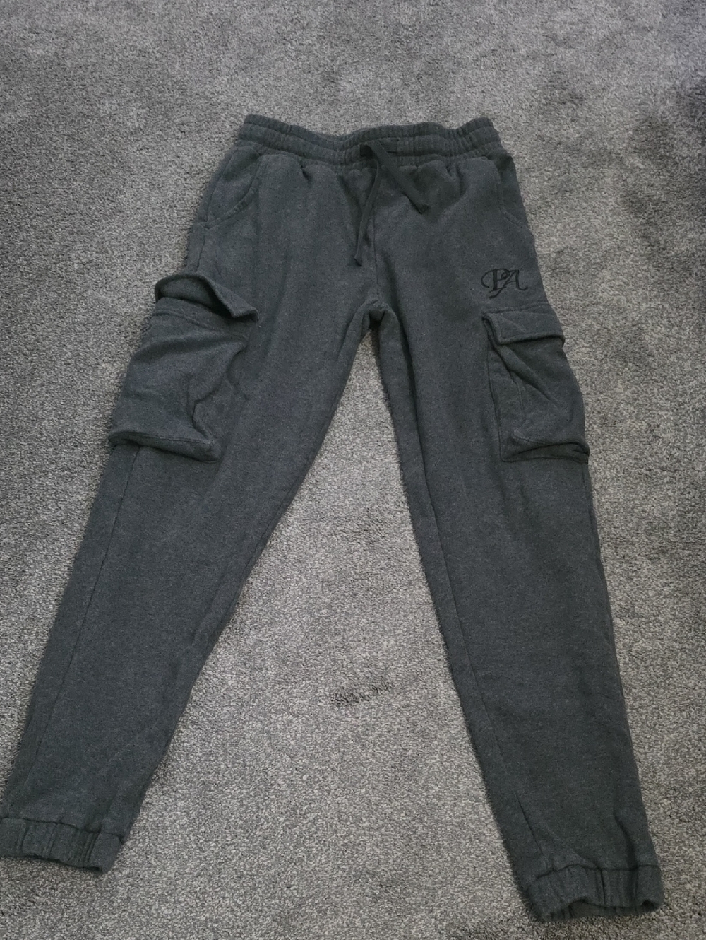 Ptula Charcoal Cargo Joggers